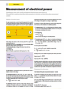 Power measurements